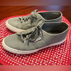 Superga Unisex Cotu Classic Gray Sneakers